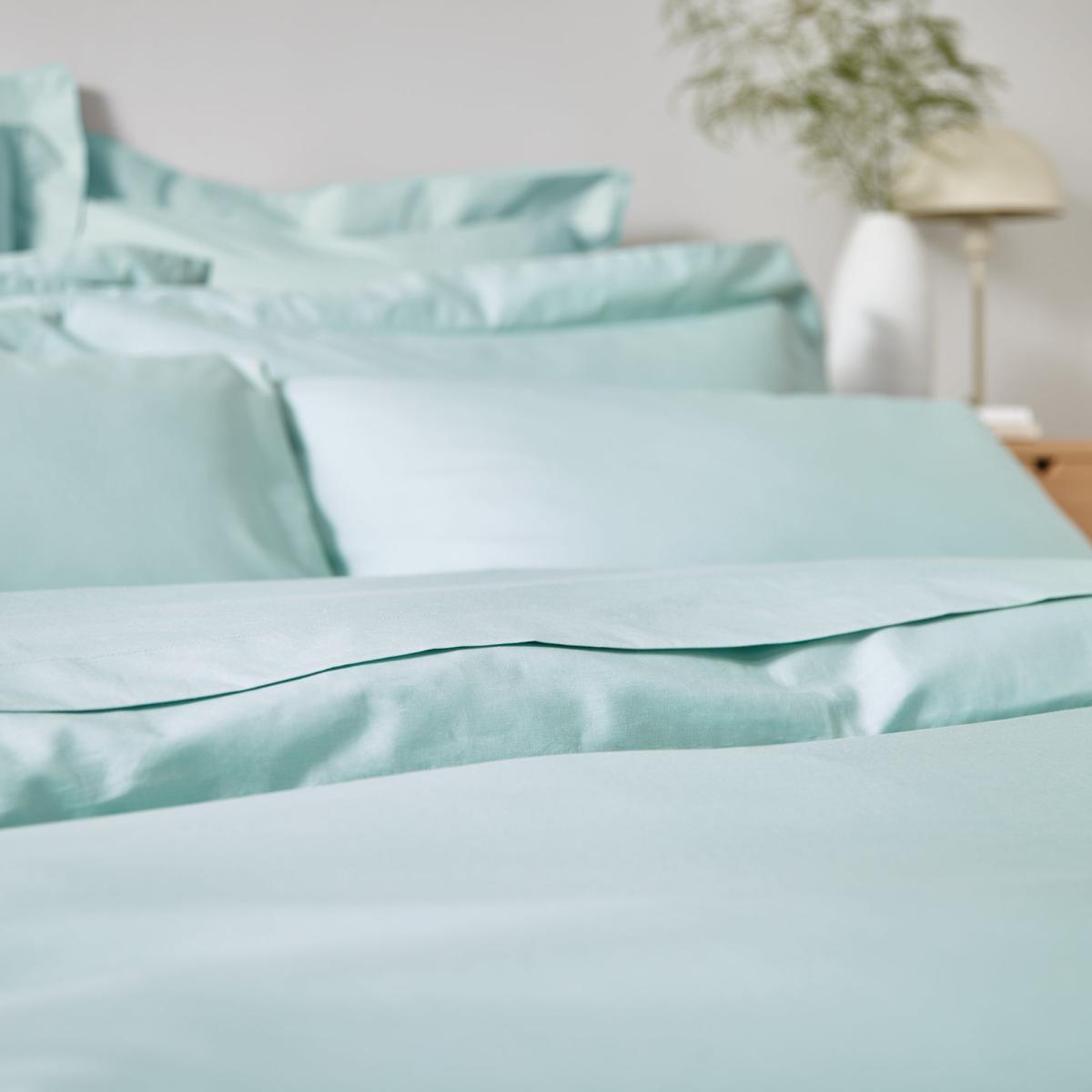 Fogarty Cooling Cotton Seafoam Duvet Cover Seafoam – image 4