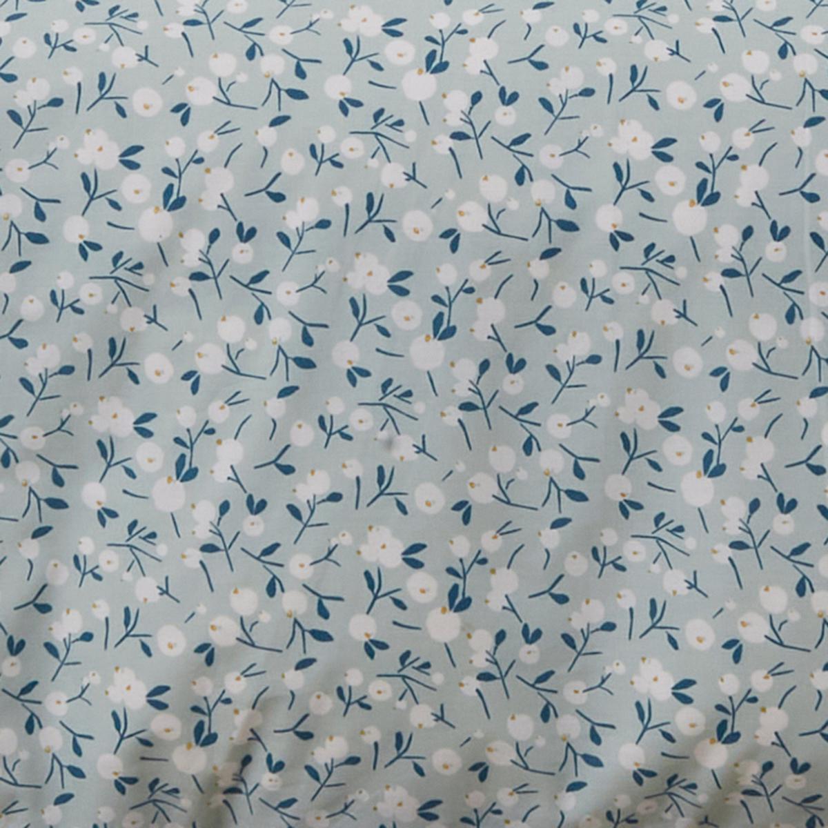 Effie Blue Duvet Cover and Pillowcase Set Blue and White – image 6