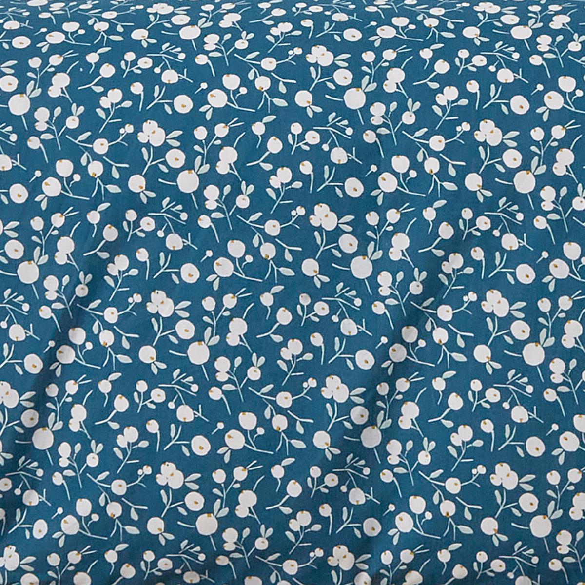 Effie Blue Duvet Cover and Pillowcase Set Blue and White – image 7