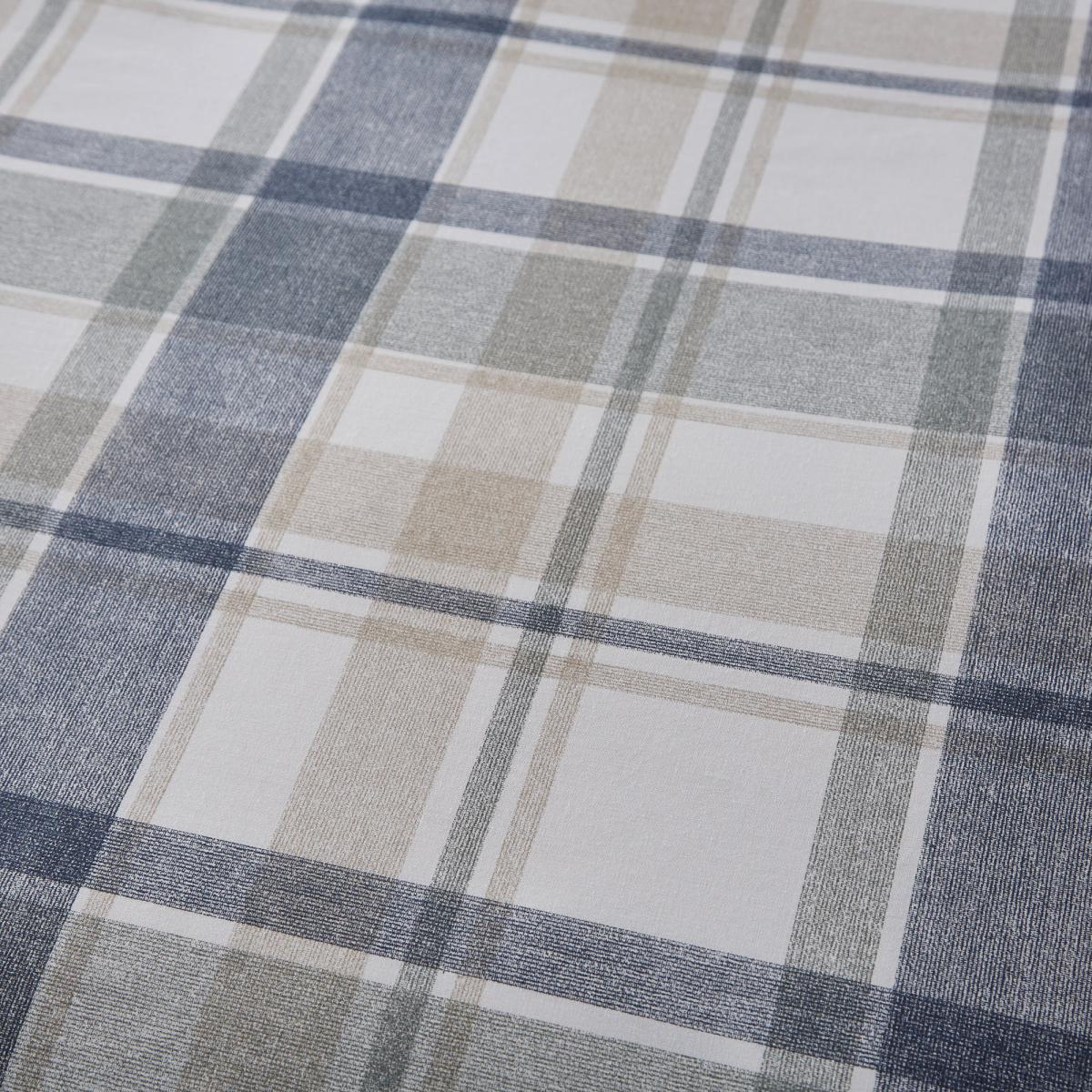 Harrison Blue Reversible Duvet Cover and Pillowcase Set Blue – image 3