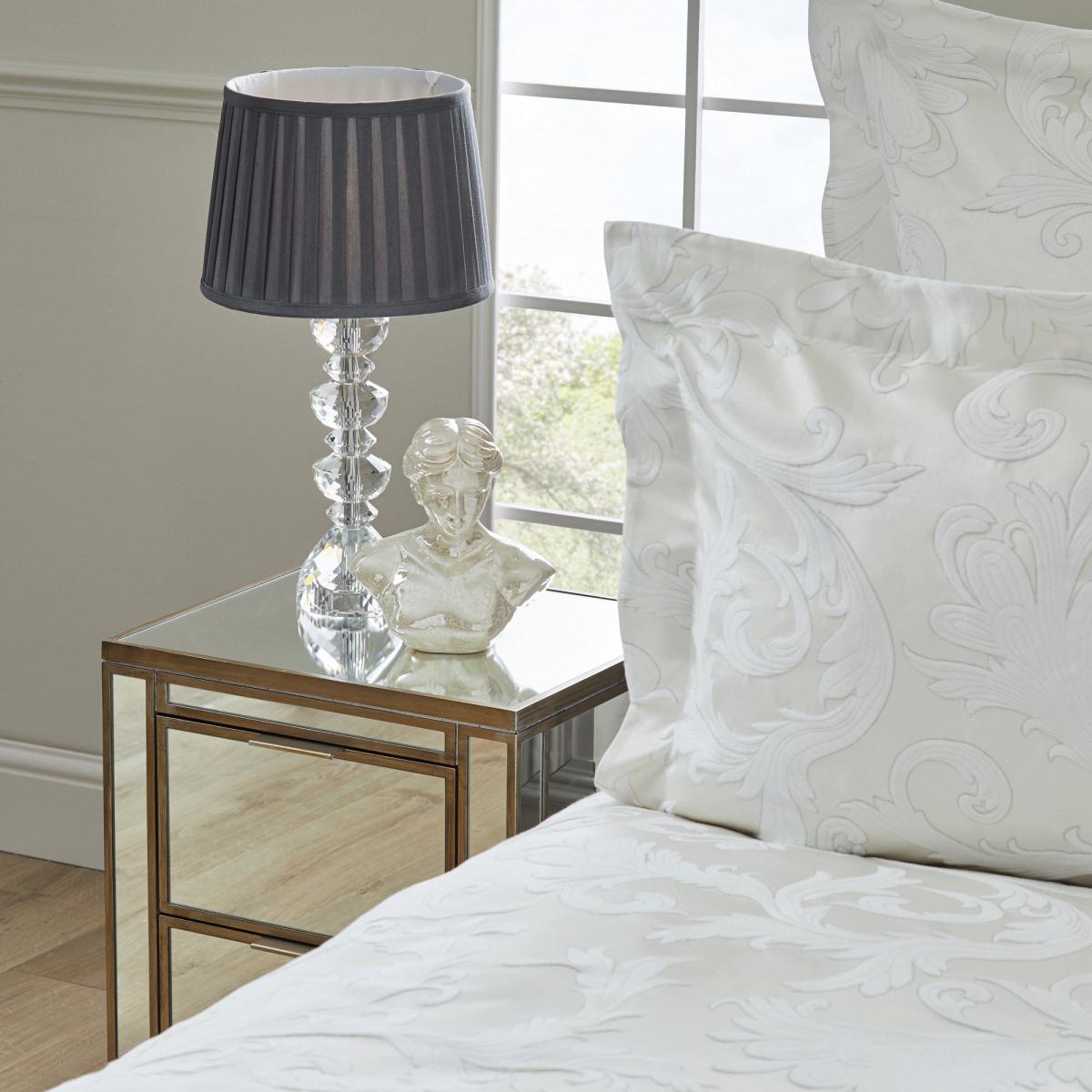 Dorma Acanthus Jacquard Duvet Cover Cream – image 4