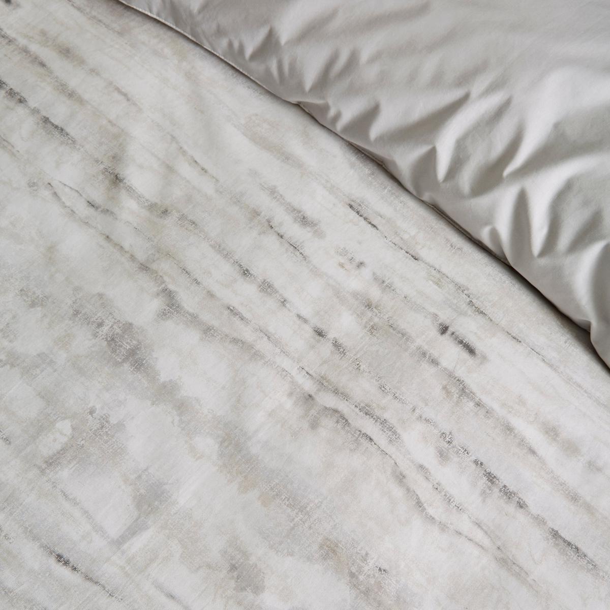 Croft Tie Dye Grey 100% Cotton Duvet Cover and Pillowcase Set Light Grey – image 4