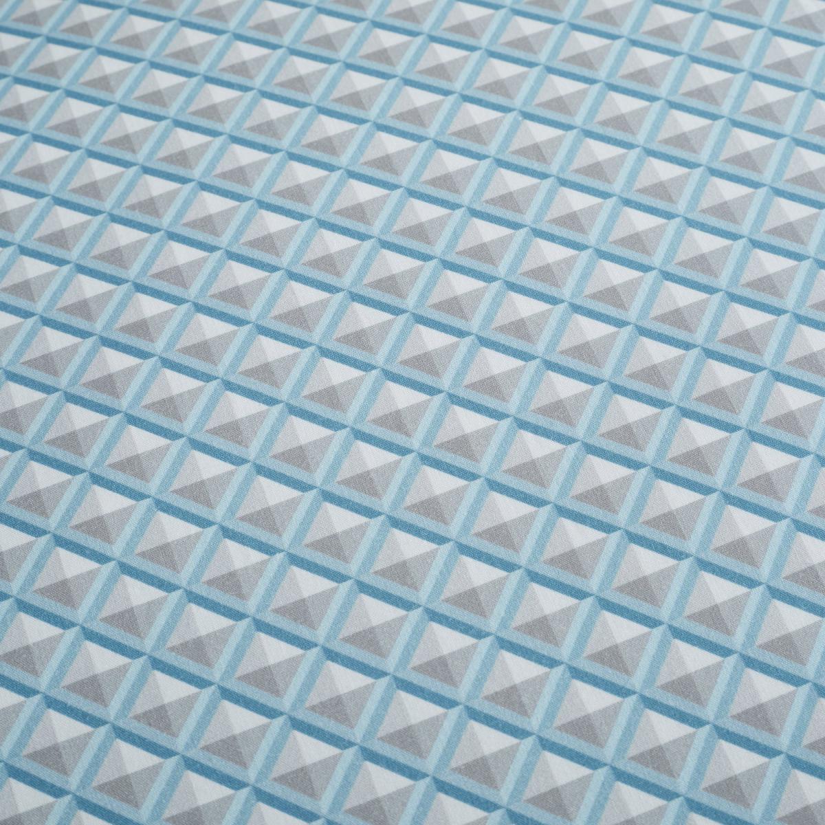 Miami Blue Reversible Duvet Cover and Pillowcase Set Blue – image 6