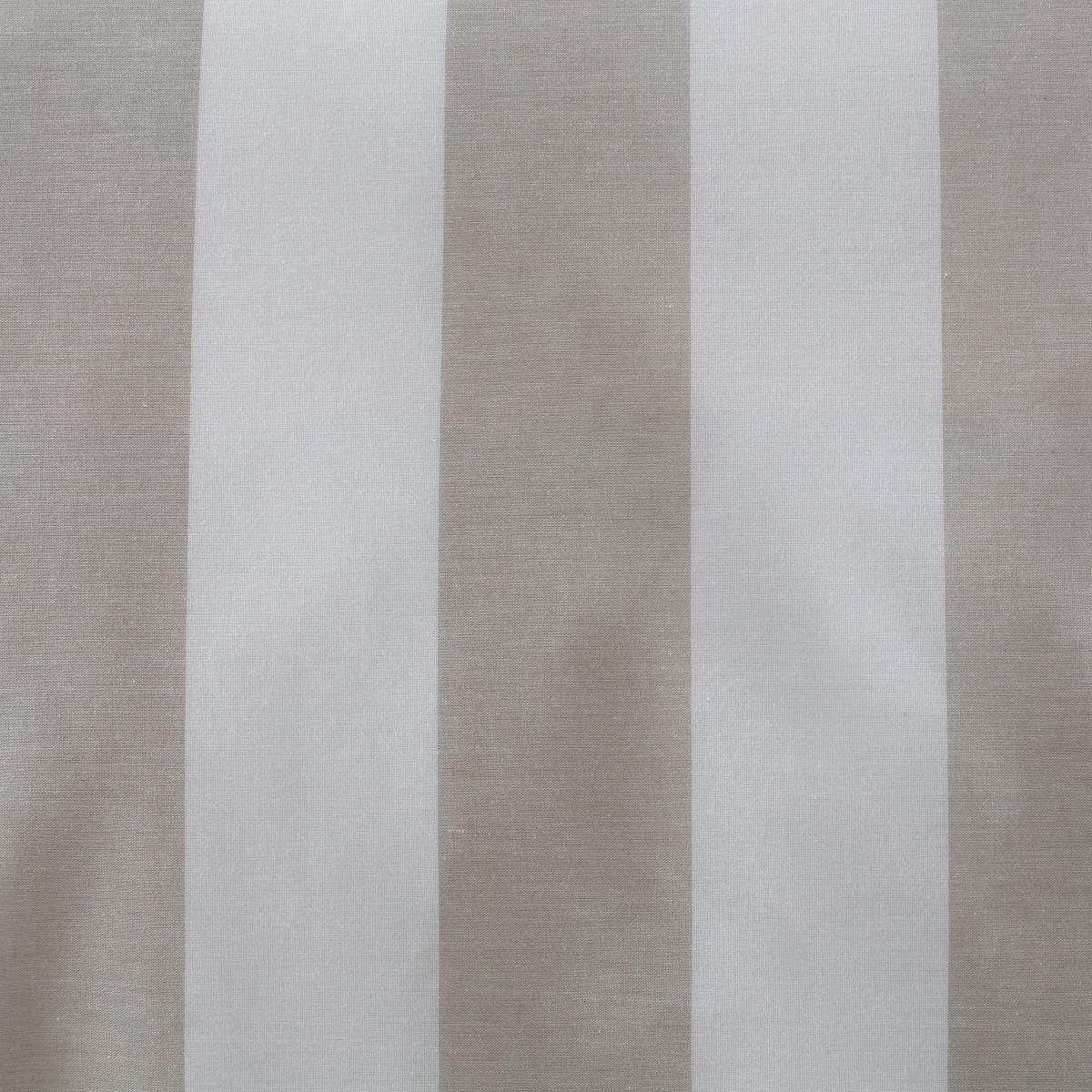 Holmes Natural Striped 100% Cotton Reversible Duvet Cover and Pillowcase Set Natural (Grey) – image 5