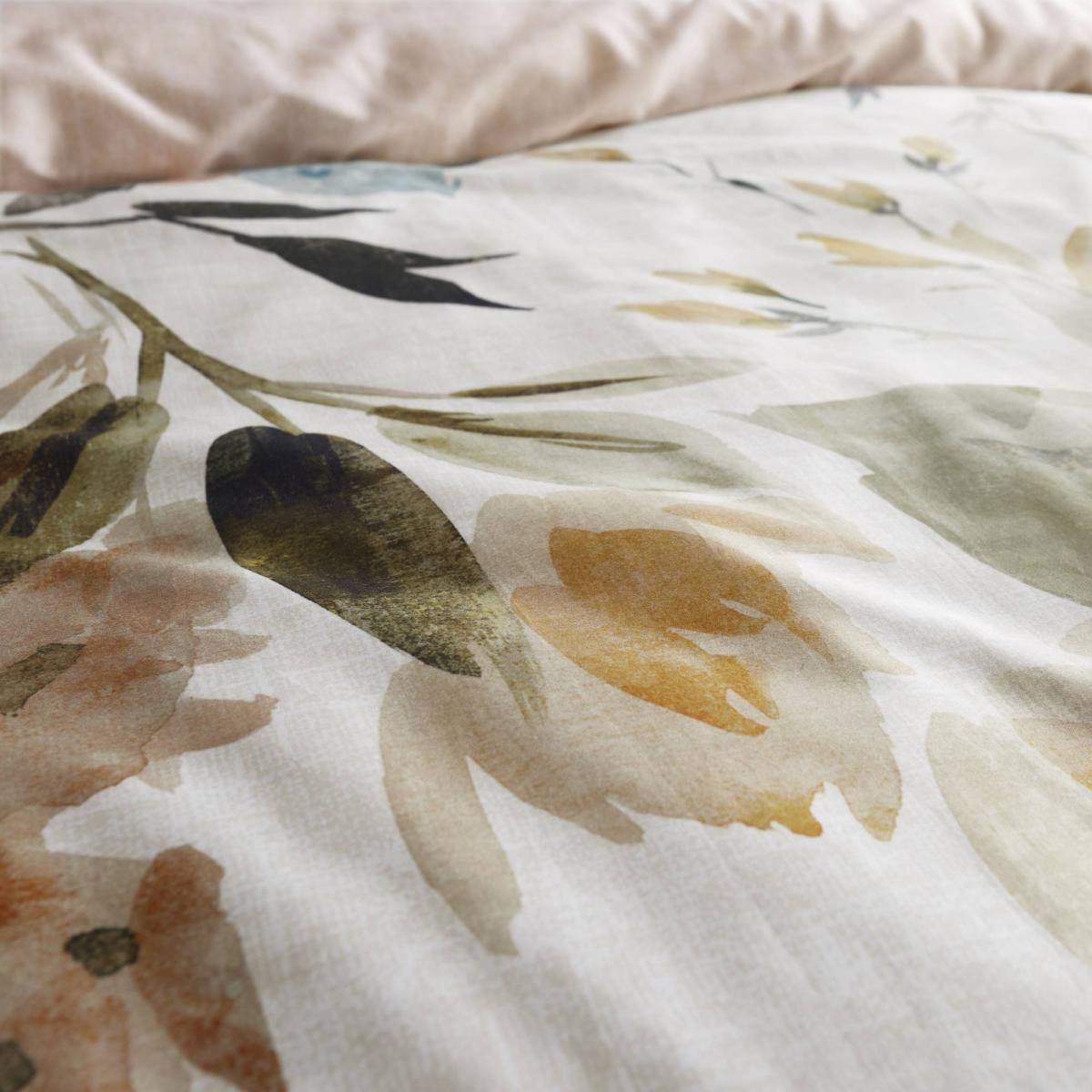 Bianca Oriana Floral Duvet Cover and Pillowcase Set Blush – image 3
