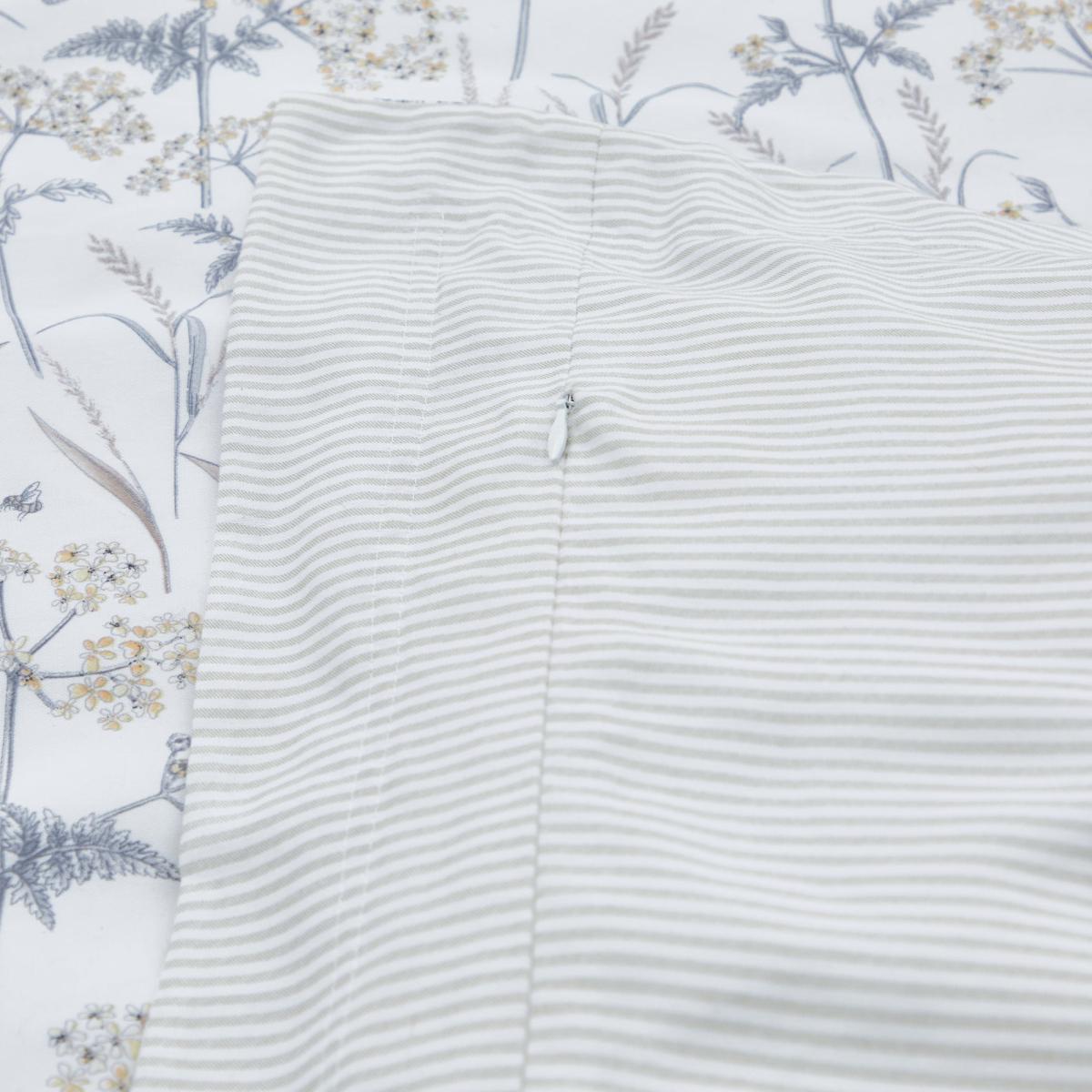 Dorma Cheddleton 100% Cotton Reversible Duvet Cover Grey – image 4