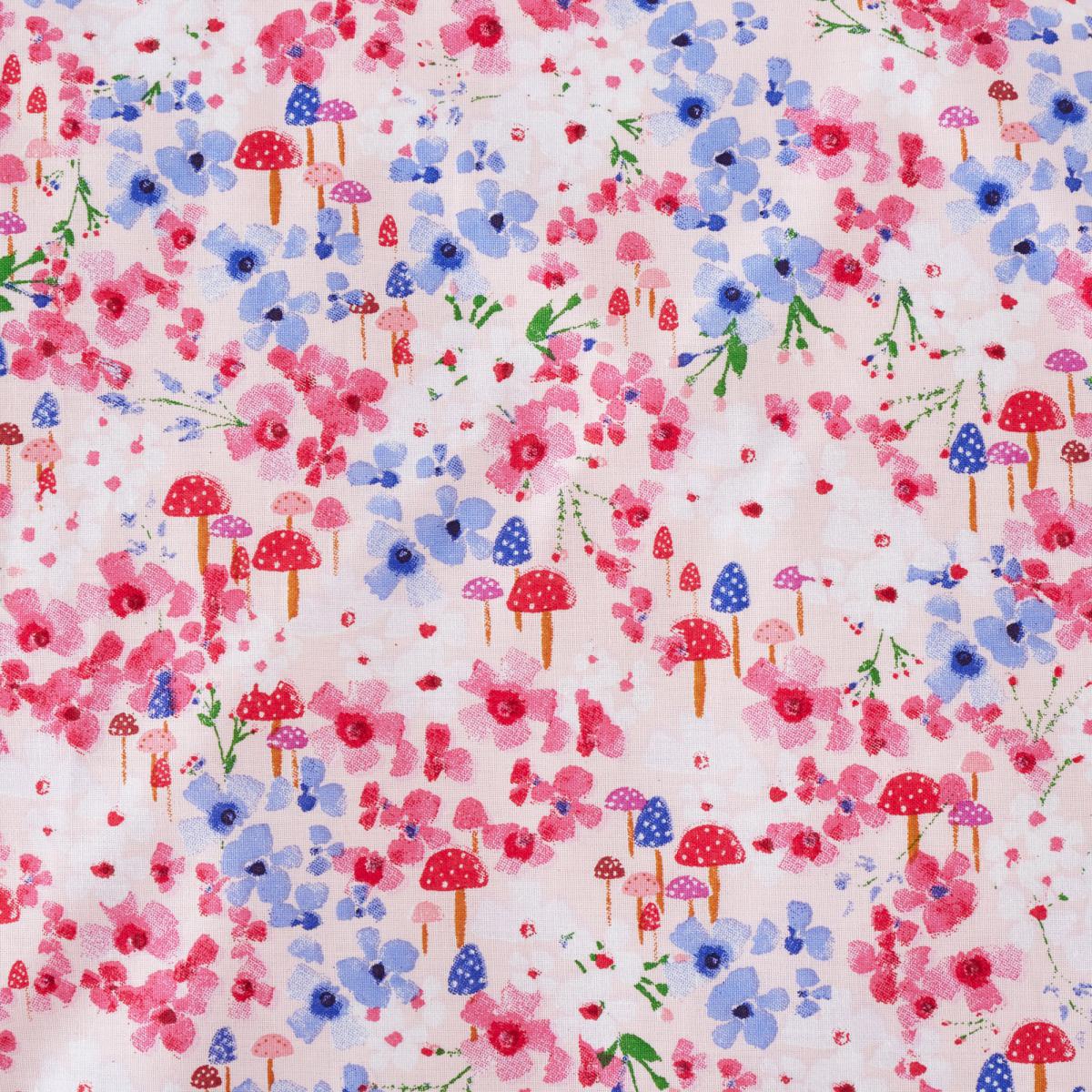 Fairies Blue and Pink 100% Cotton Reversible Duvet Cover and Pillowcase Set MultiColoured – image 6