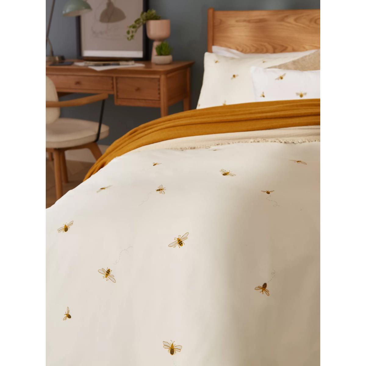 John Lewis & Partners Bees Organic Cotton Duvet Cover Set – image 3