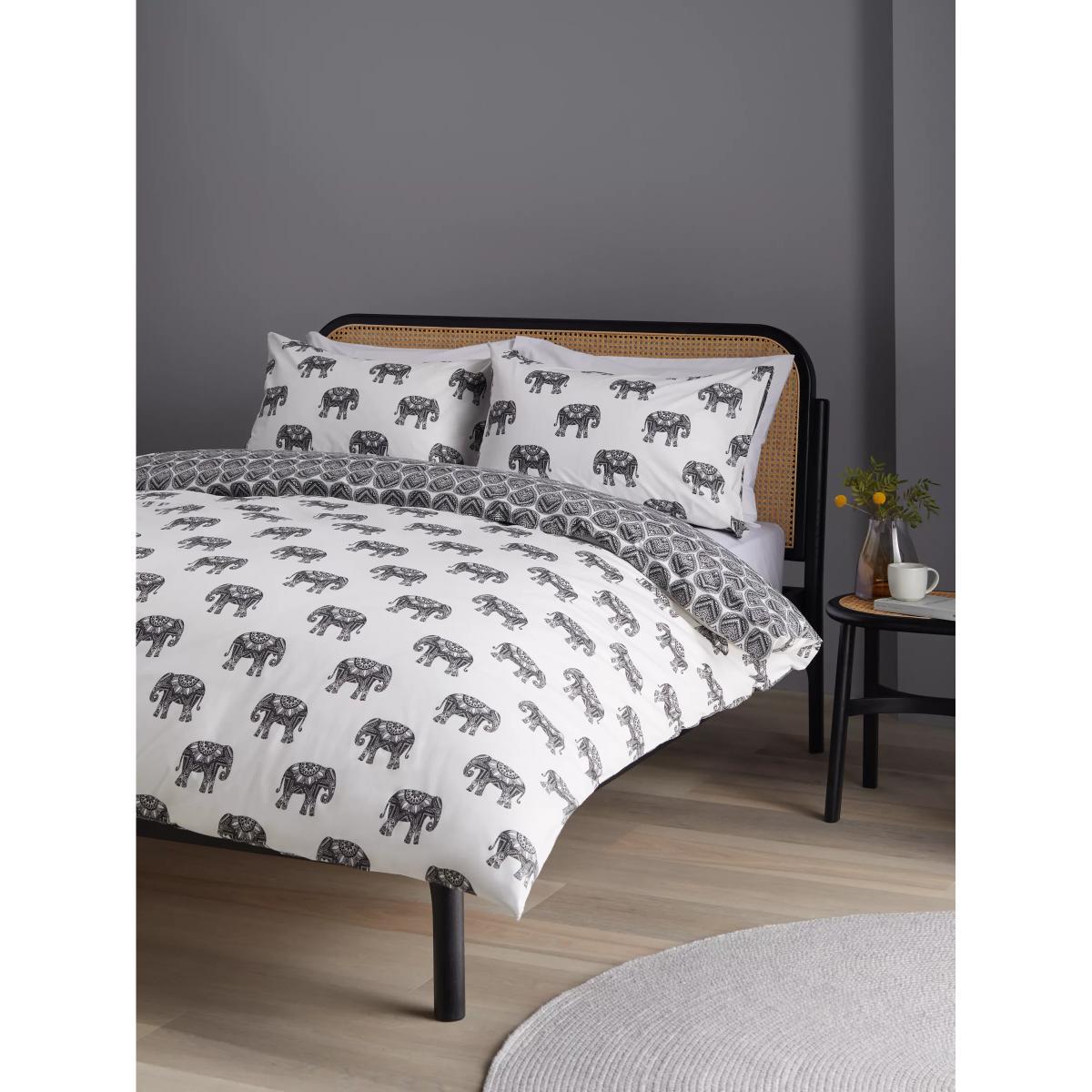 John Lewis & Partners Elephant March Duvet Cover Set – image 1