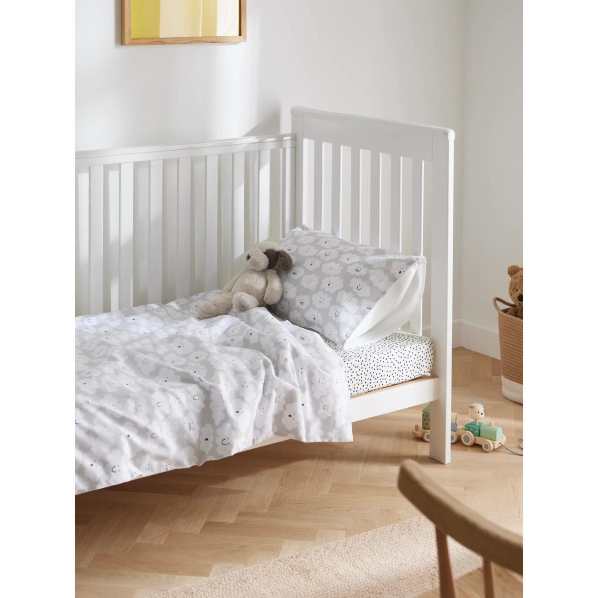 ANYDAY John Lewis & Partners Cloud Print Toddler Duvet Cover and Pillowcase Set – image 2