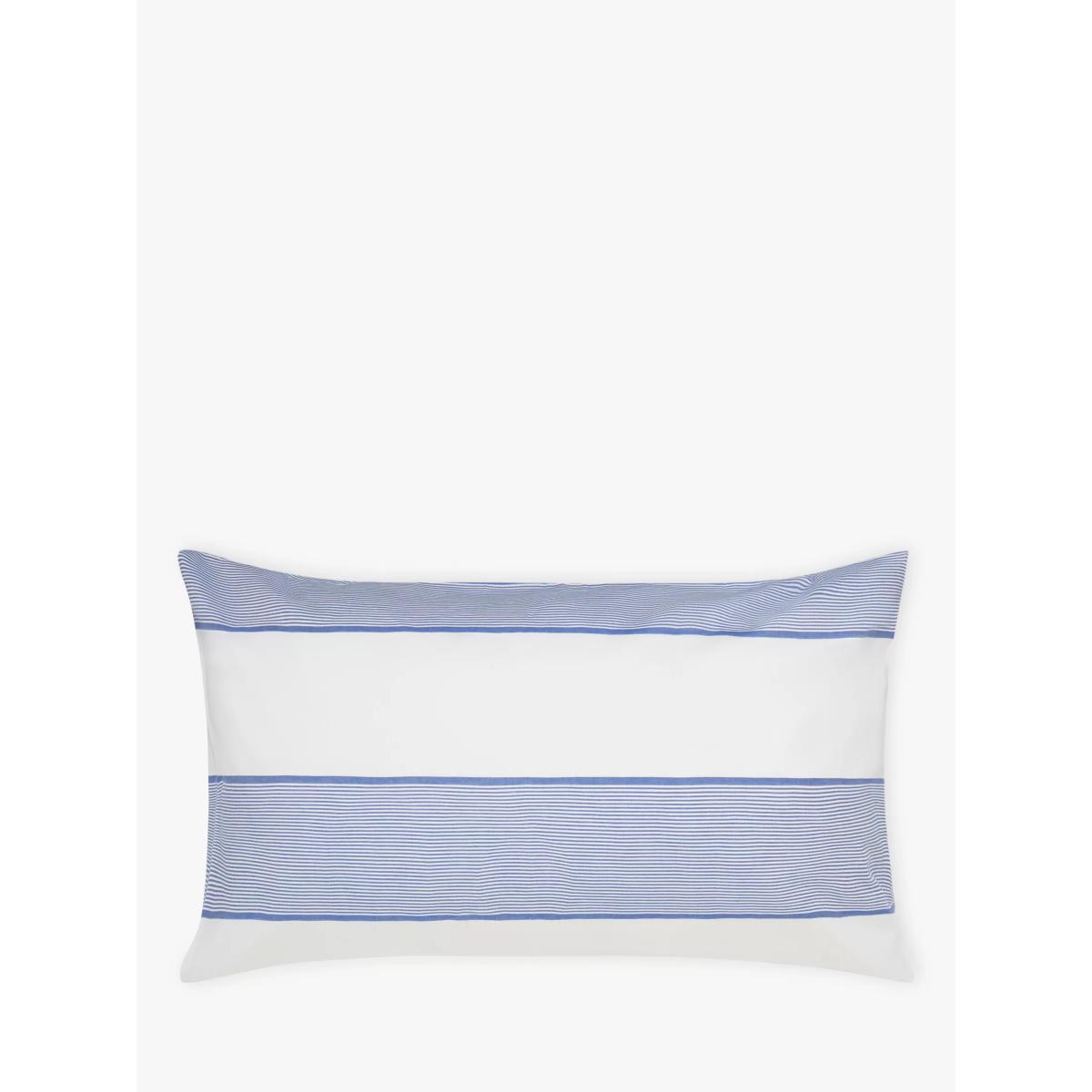 Jasper Conran London Blue Woven Pinstripe Duvet Cover Set – image 3