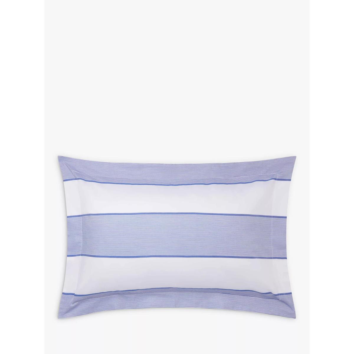Jasper Conran London Blue Woven Pinstripe Duvet Cover Set – image 6
