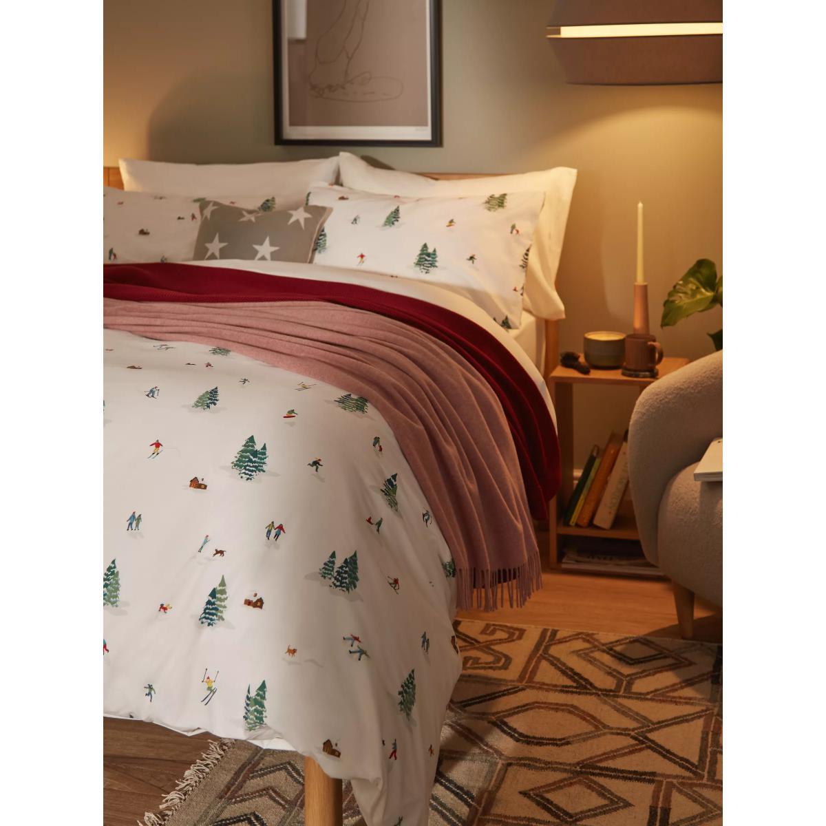 John Lewis & Partners Winter Scene Duvet Cover Set – image 2