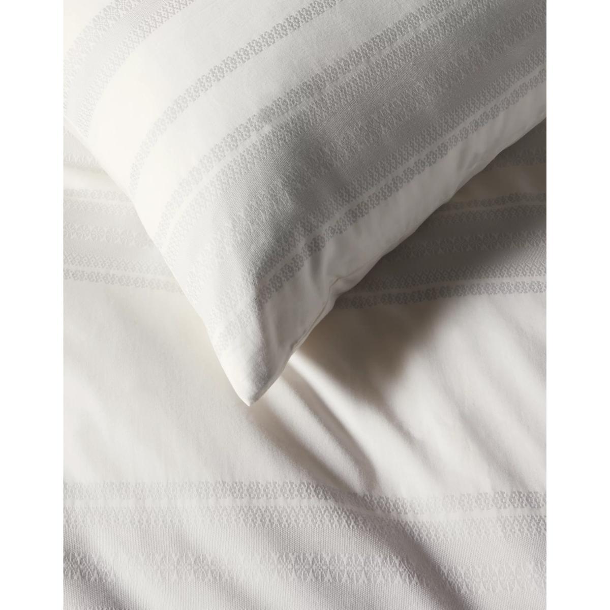 John Lewis & Partners Embroidered Stripe Duvet Cover Set – image 2