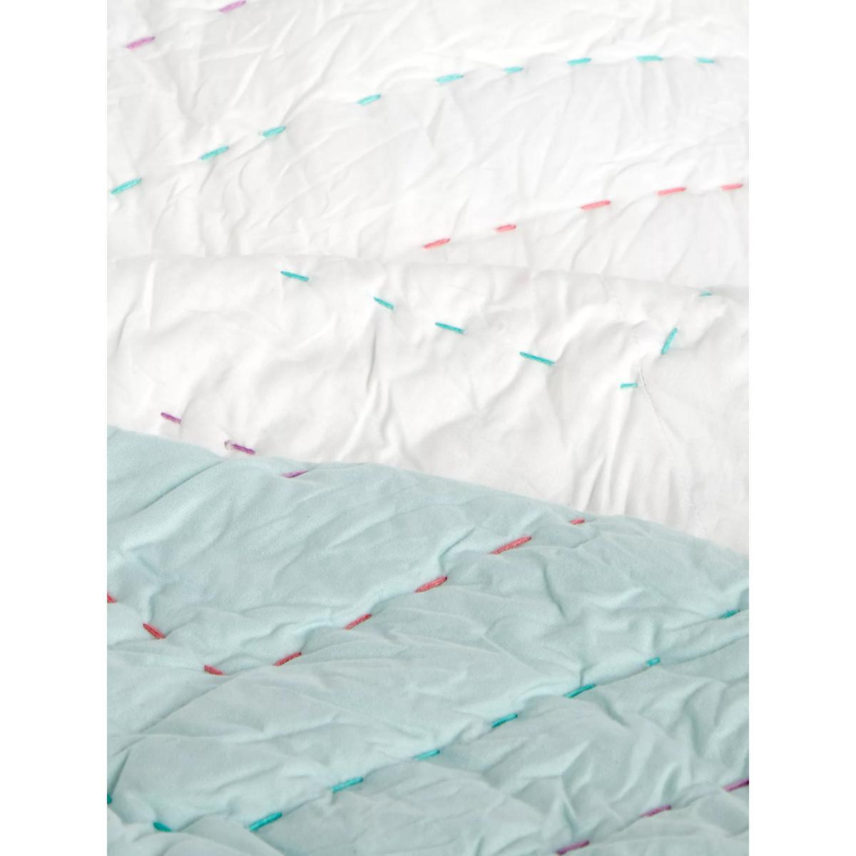 little home at John Lewis Hand Quilted Butterflies Quilt, Multi – image 2