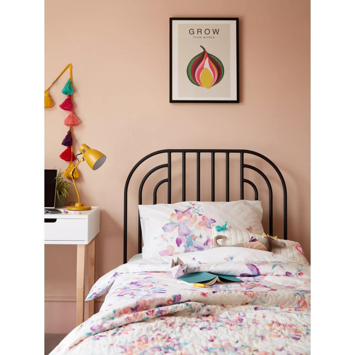 little home at John Lewis Hand Quilted Butterflies Quilt, Multi – image 5