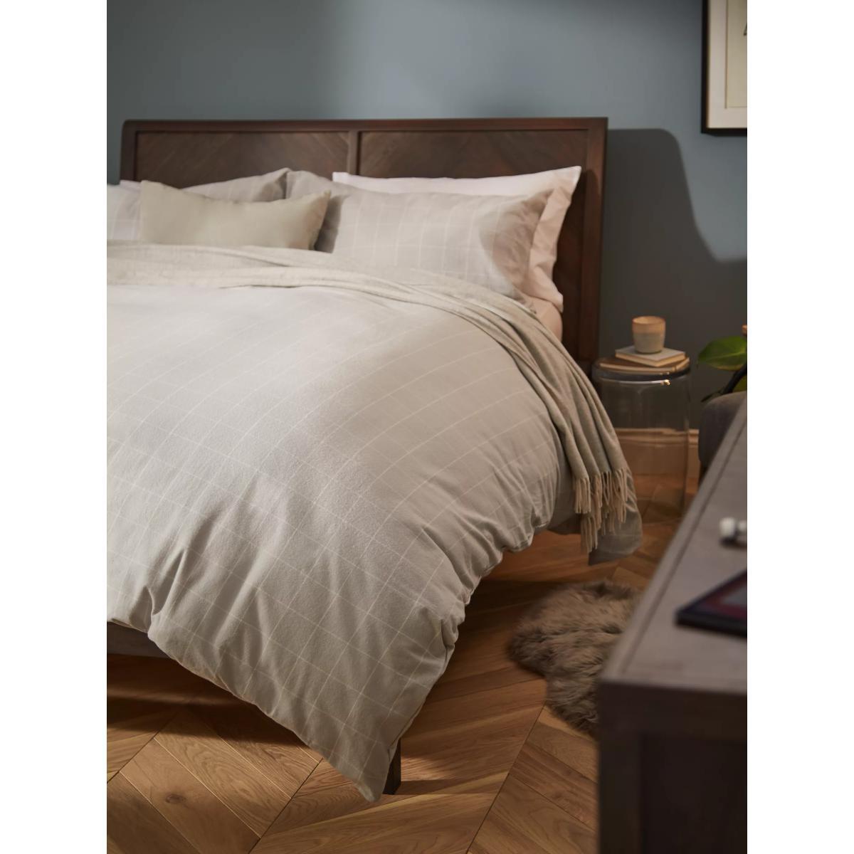 John Lewis & Partners Brushed Check Duvet Cover Set – image 2