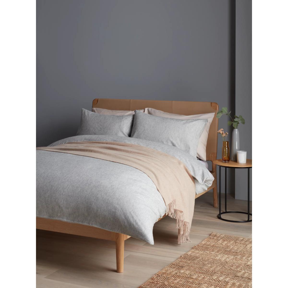 John Lewis & Partners Micro Stripe Duvet Cover Set