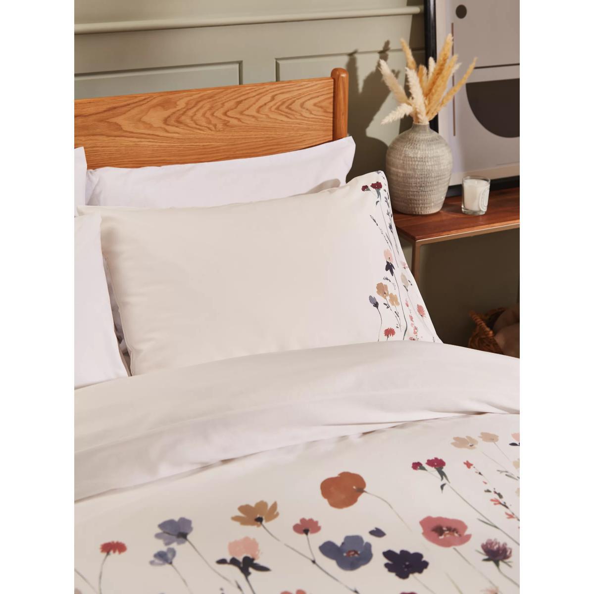 John Lewis & Partners Floral Field Organic Cotton Duvet Cover Set – image 3