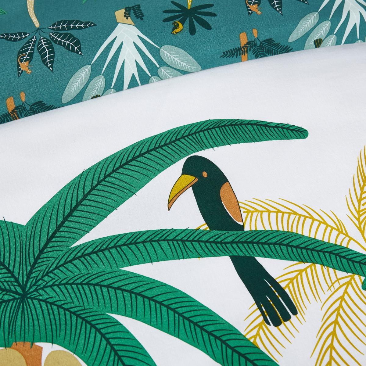 Savane Duvet Cover in Printed Organic Cotton – image 2