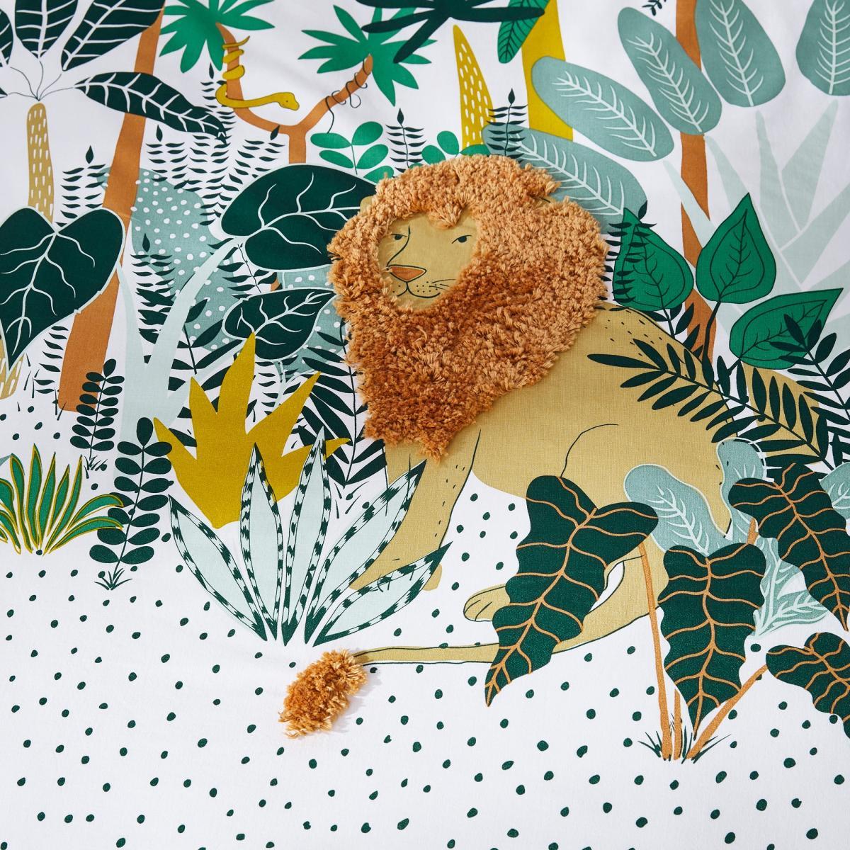 Savane Duvet Cover in Printed Organic Cotton – image 3