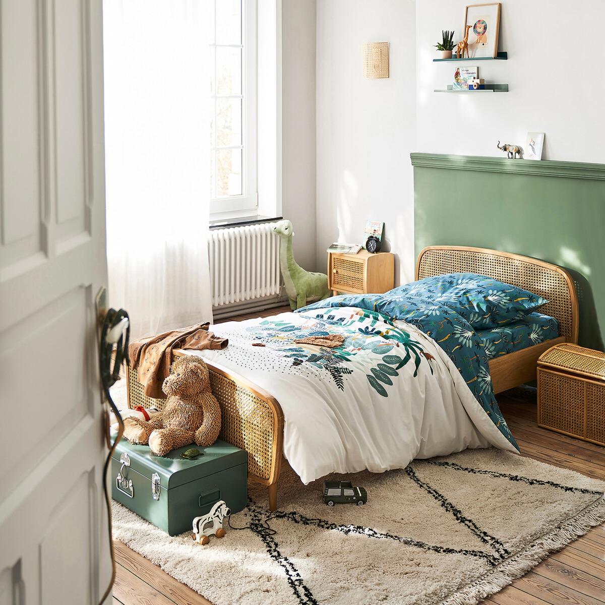 Savane Duvet Cover in Printed Organic Cotton – image 5