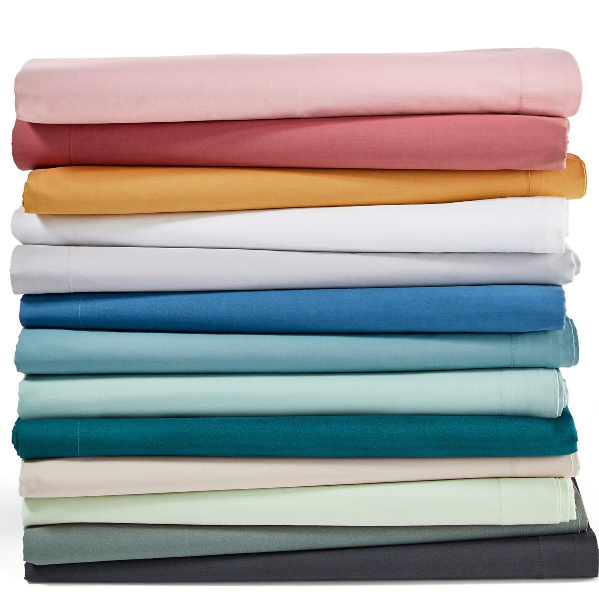 Plain Organic Cotton Percale Duvet Cover – image 3