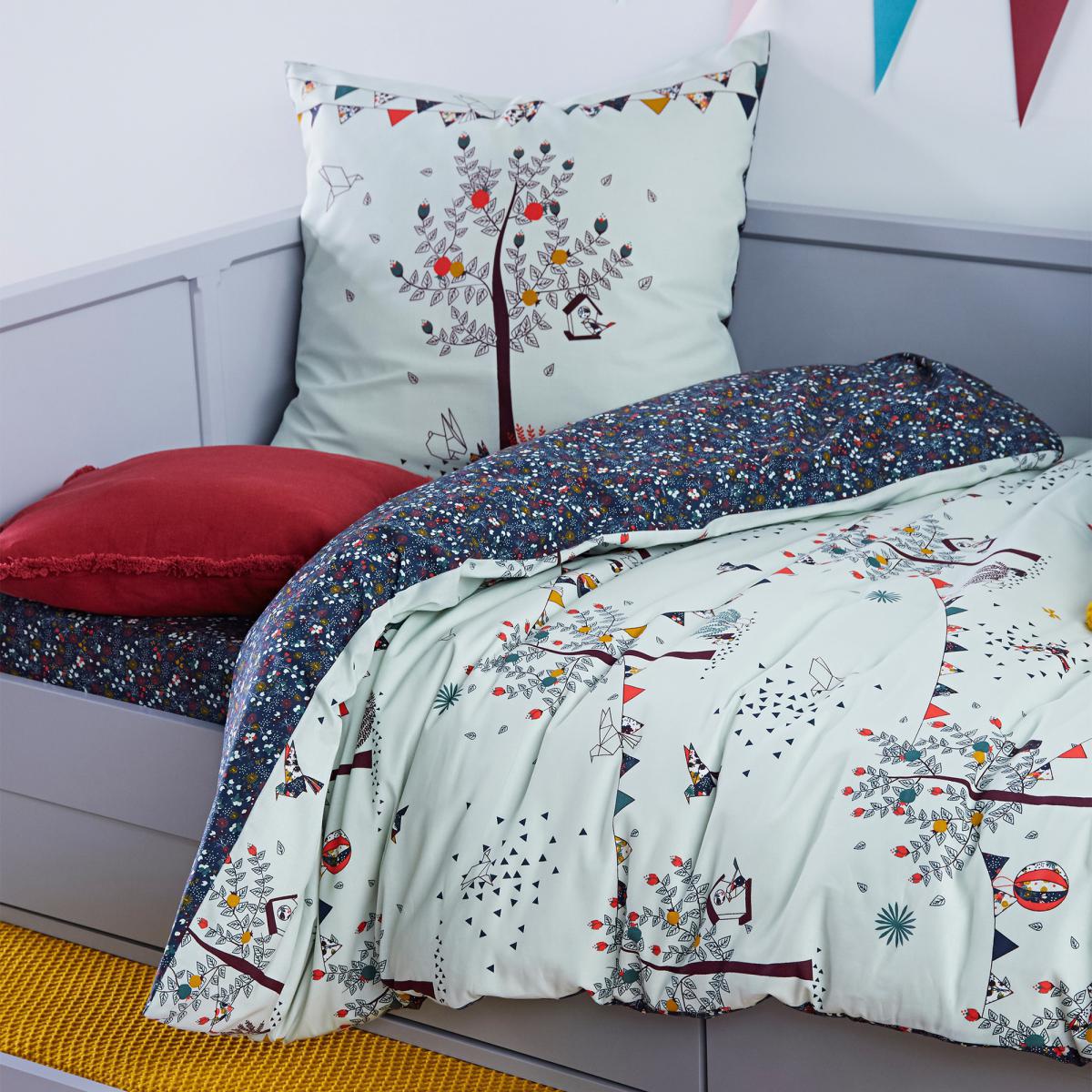 Lula Printed Cotton Duvet Cover – image 4