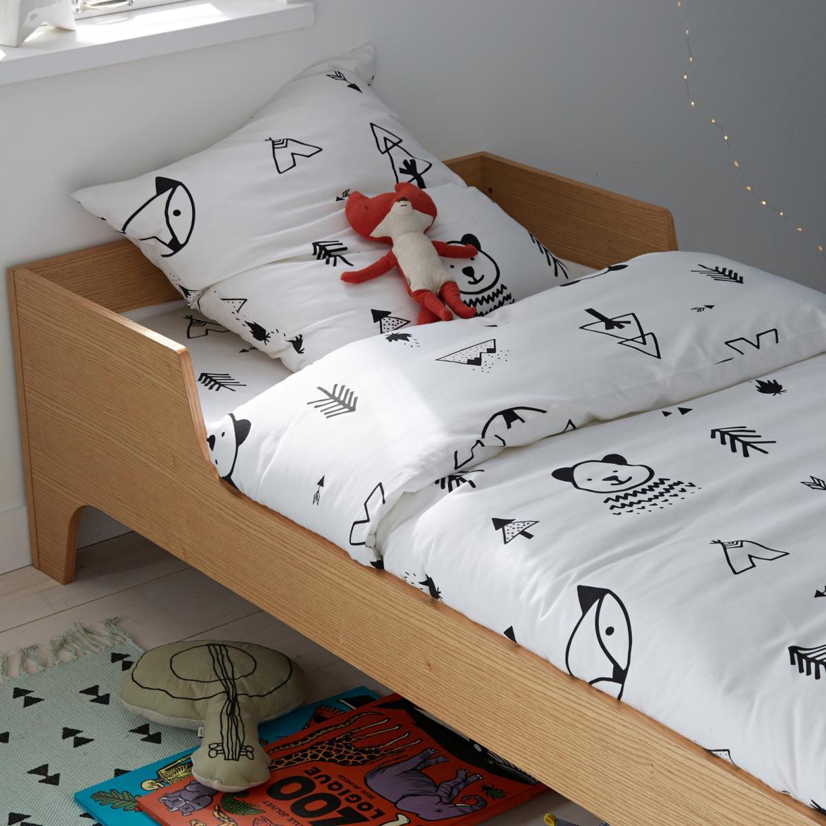 Forest Camp Printed Cotton Duvet Cover – image 5