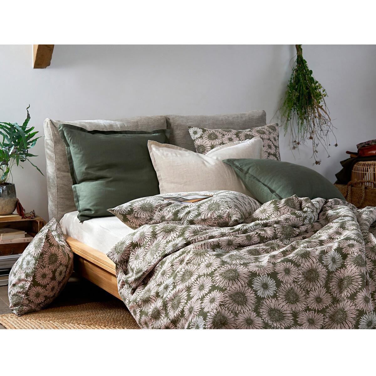 Tournesol Washed Linen & Cotton Duvet Cover – image 4
