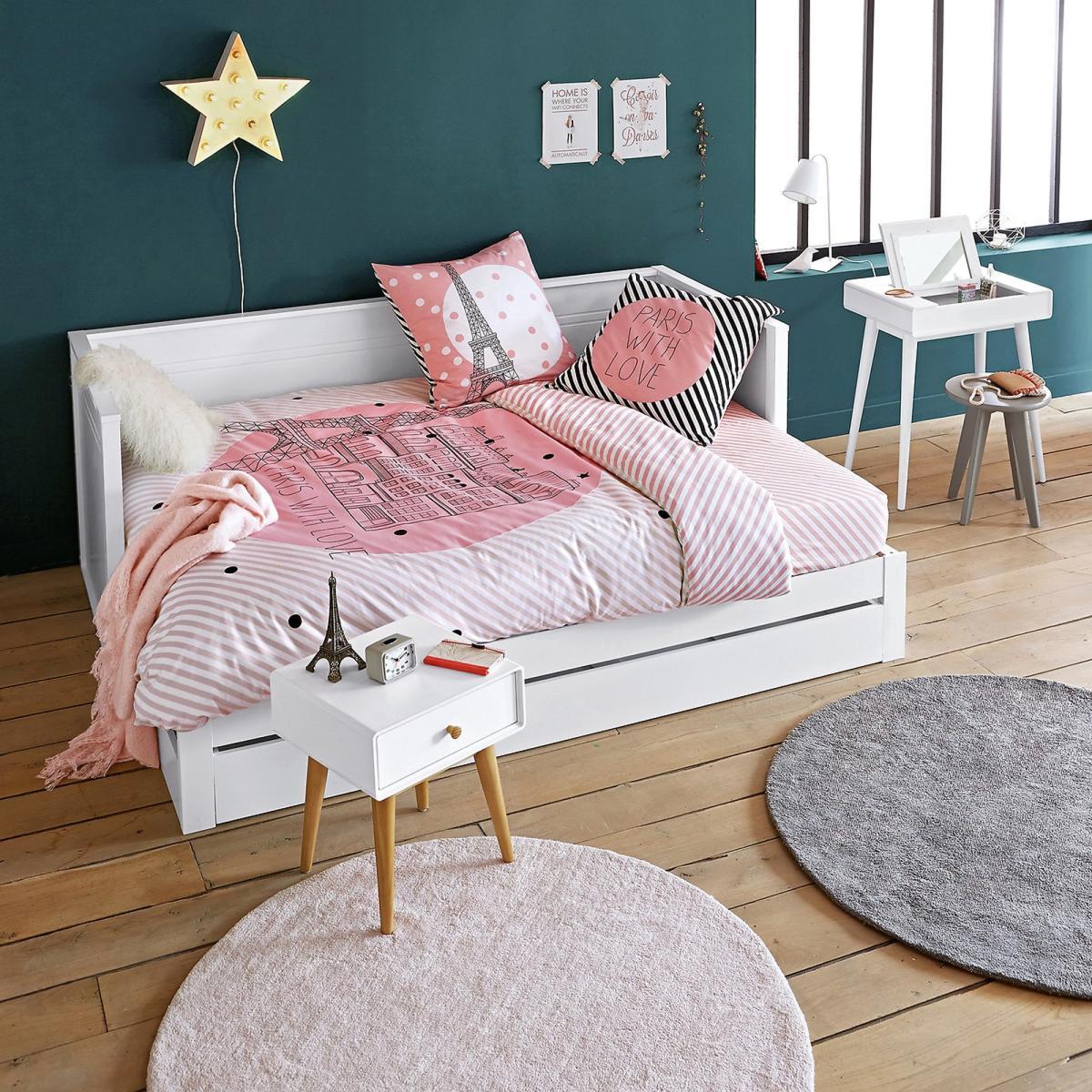 Paris For Ever Cotton Duvet Cover with Eiffel Tower Print – image 3