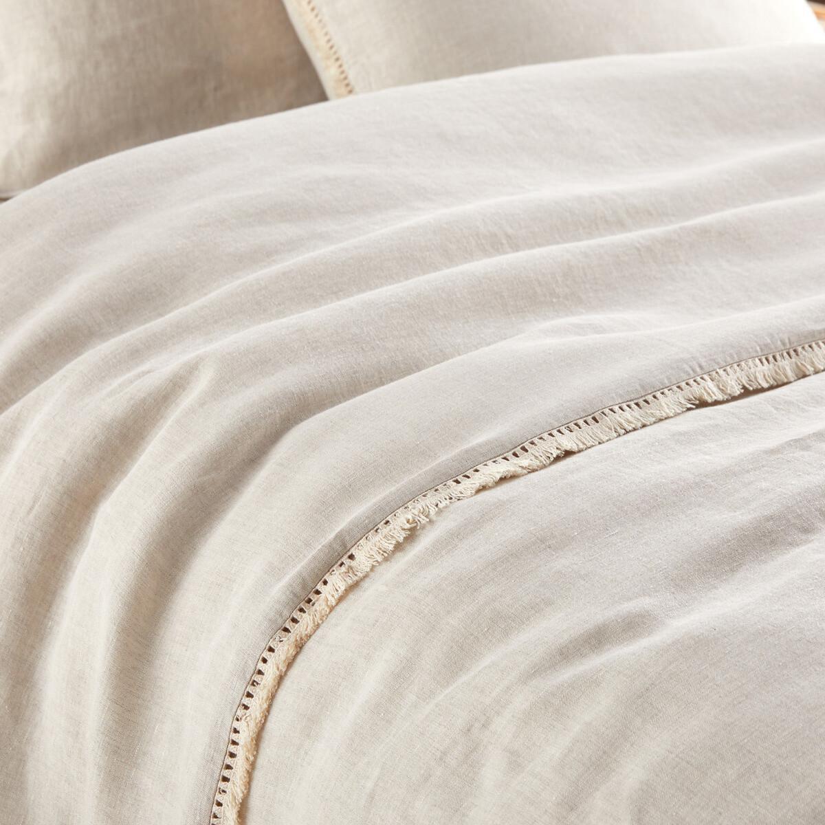 Franja Washed Linen Duvet Cover – image 2