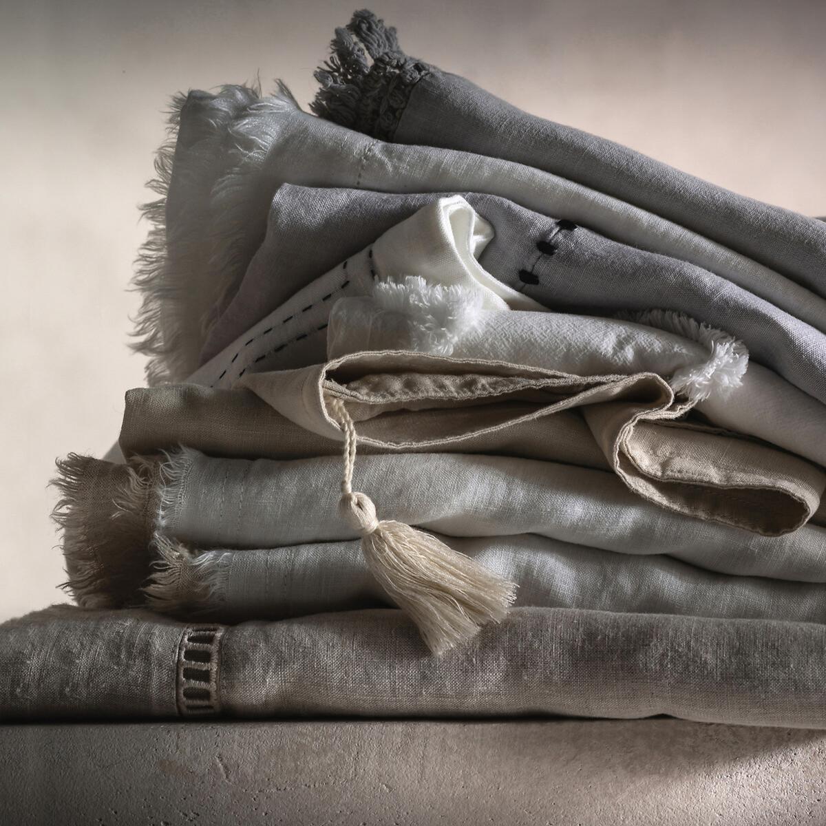 Franja Washed Linen Duvet Cover – image 5