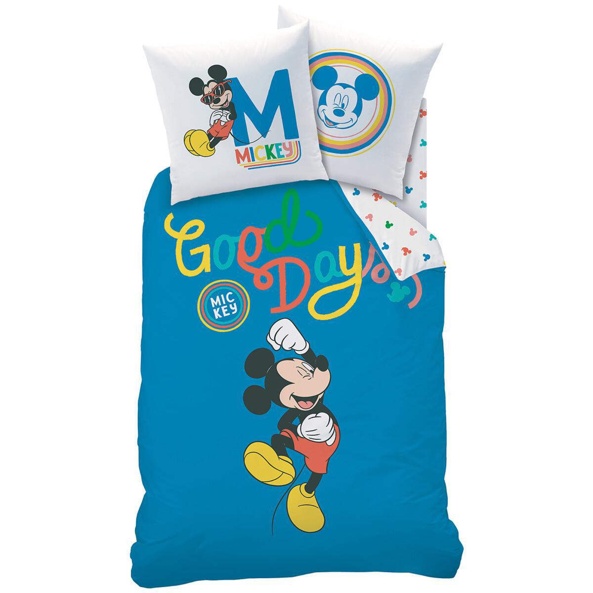 Mickey Good Days Cotton Duvet Cover & Pillowcase – image 2