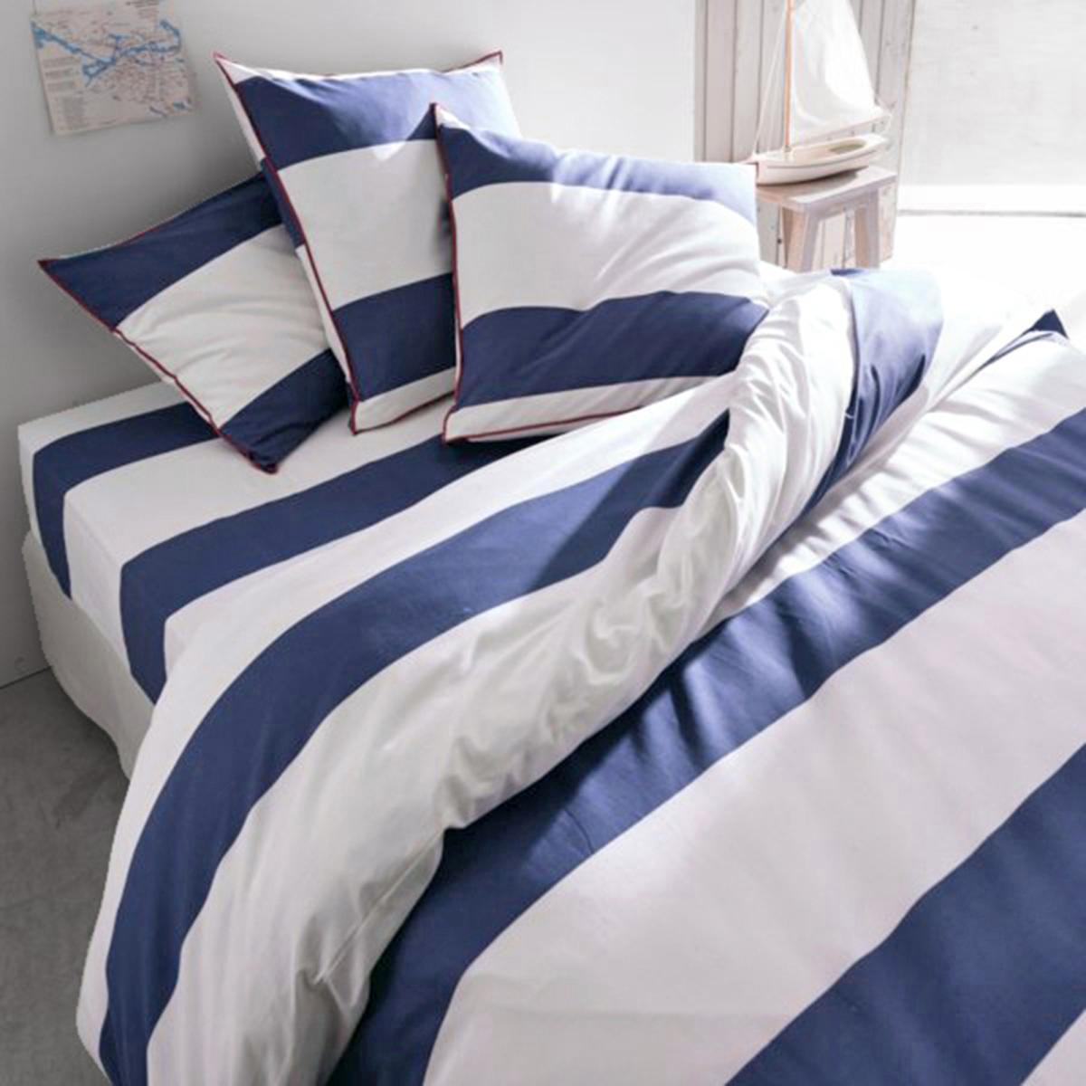 Yacht Striped Cotton Duvet Cover – image 3