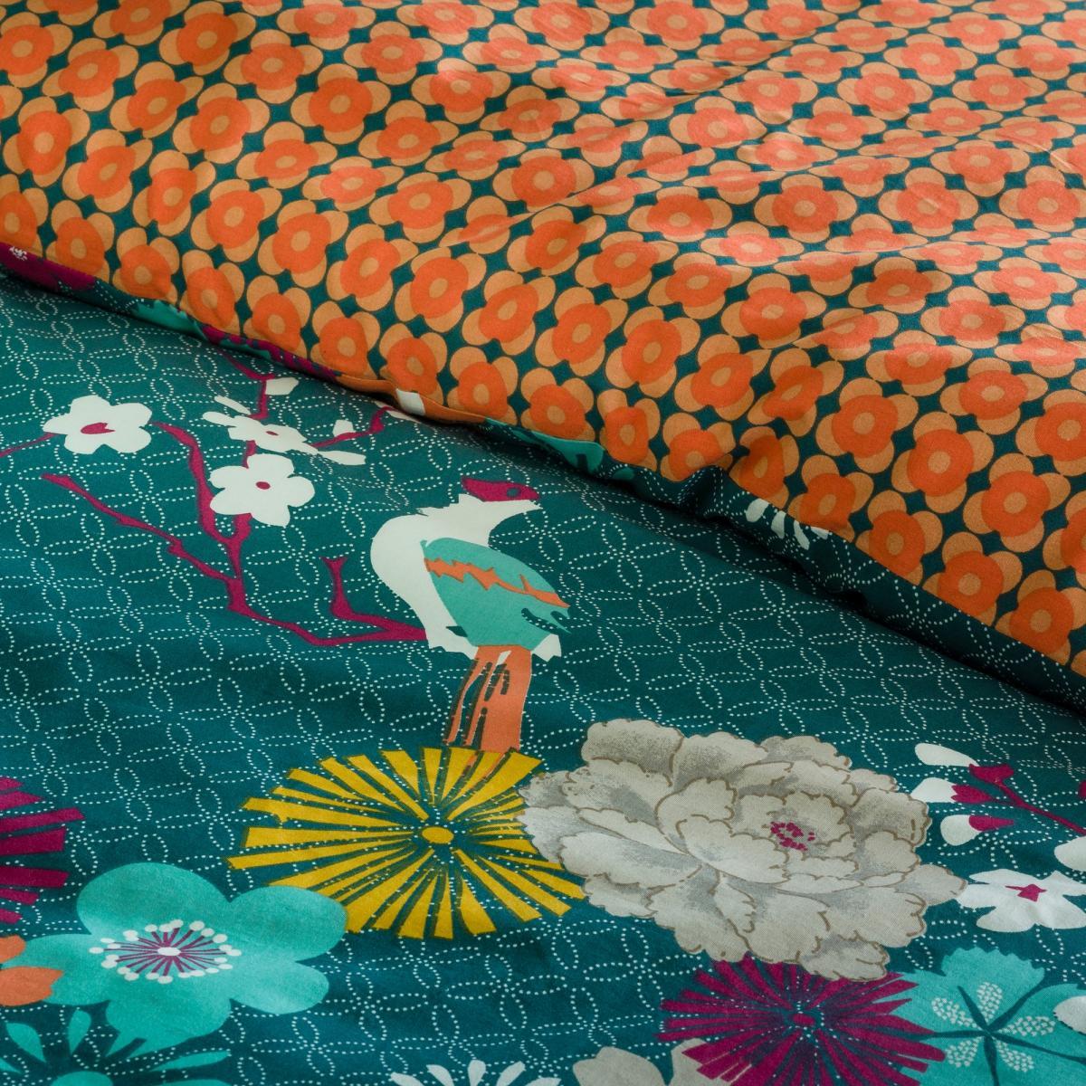 Miss China Reversible Cotton Duvet Cover – image 2