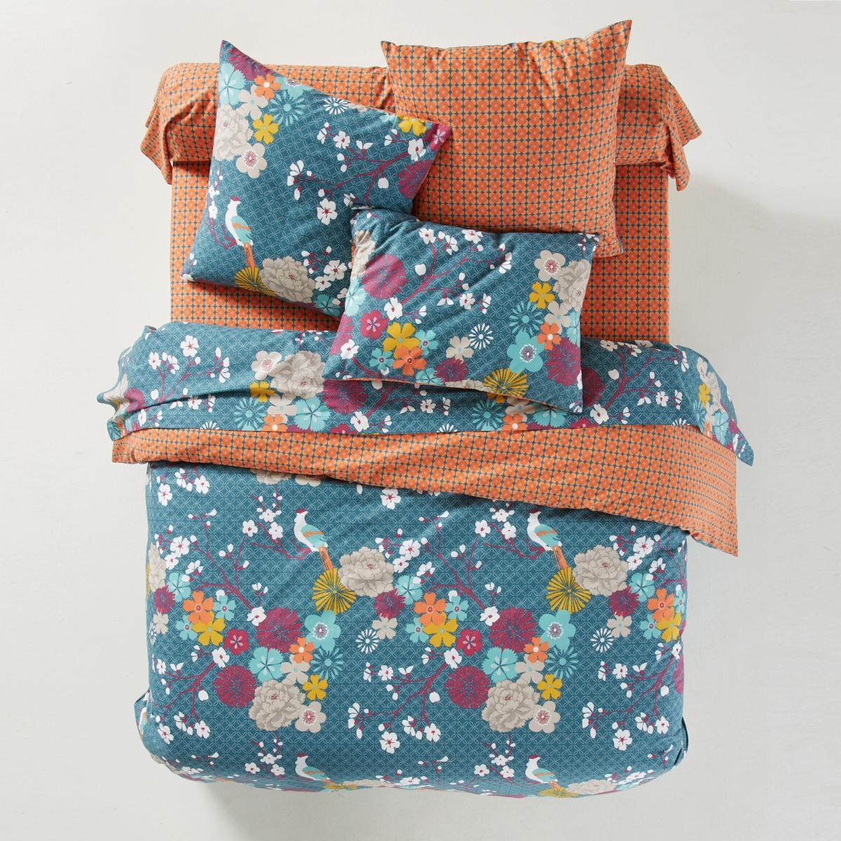 Miss China Reversible Cotton Duvet Cover – image 3
