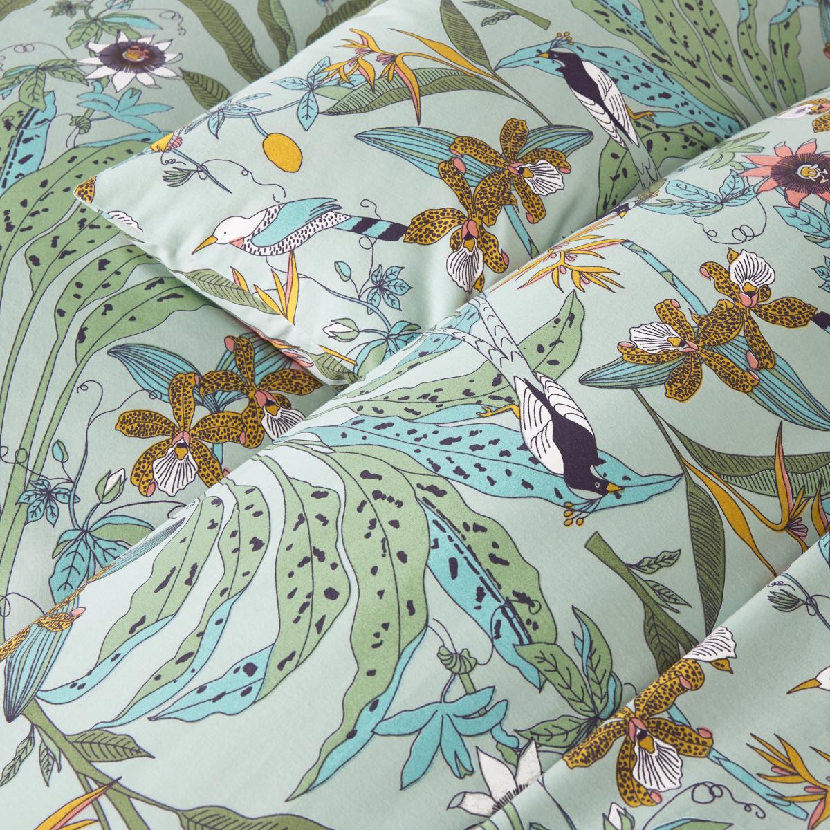 Eden Flower Cotton Percale Duvet Cover – image 2