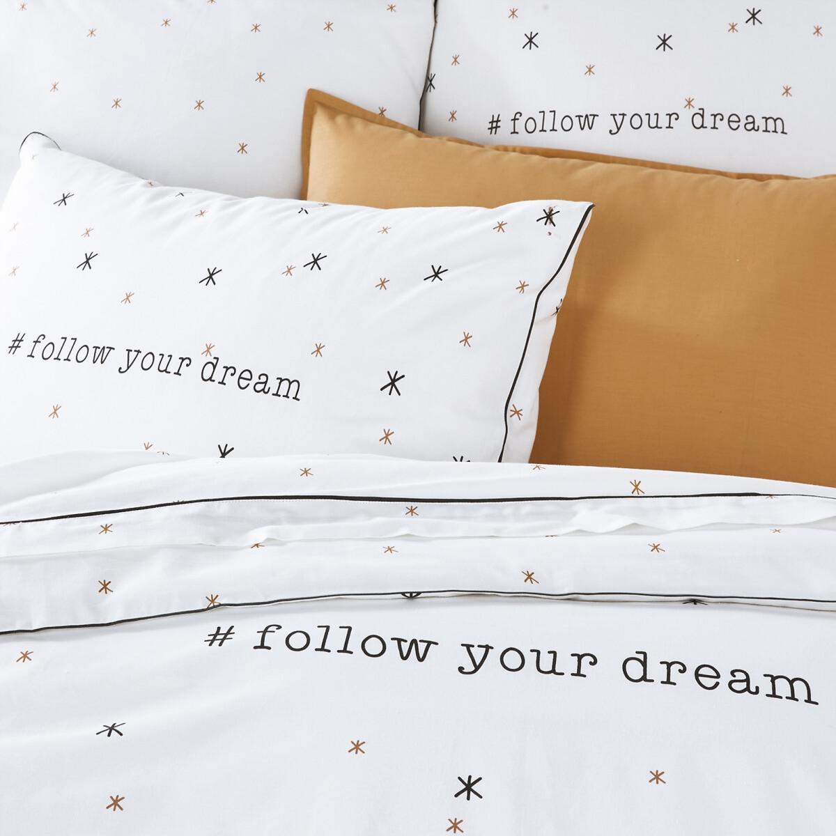 Follow Your Dream Cotton Duvet Cover – image 2