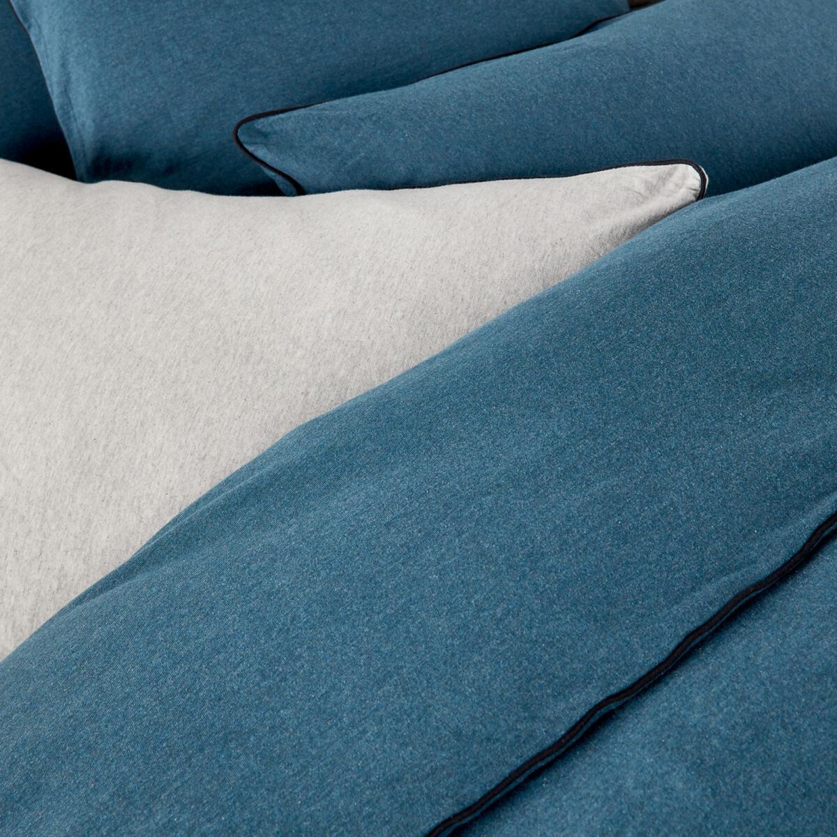 New Jersey Organic Cotton Jersey 200 Thread Count Duvet Cover – image 2