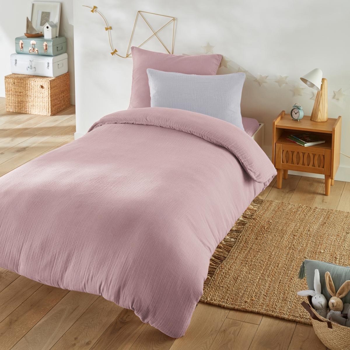 Snow Child's Duvet Cover in Cotton Muslin – image 1