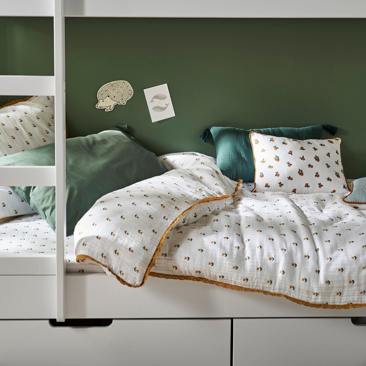 Tulipe Cotton Muslin Duvet Cover – image 4