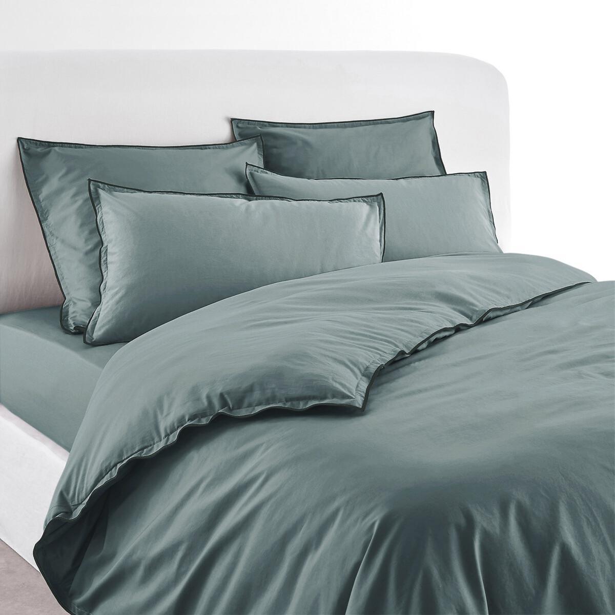 Washed Organic Cotton Muslin 400 Thread Count Duvet Cover – image 2