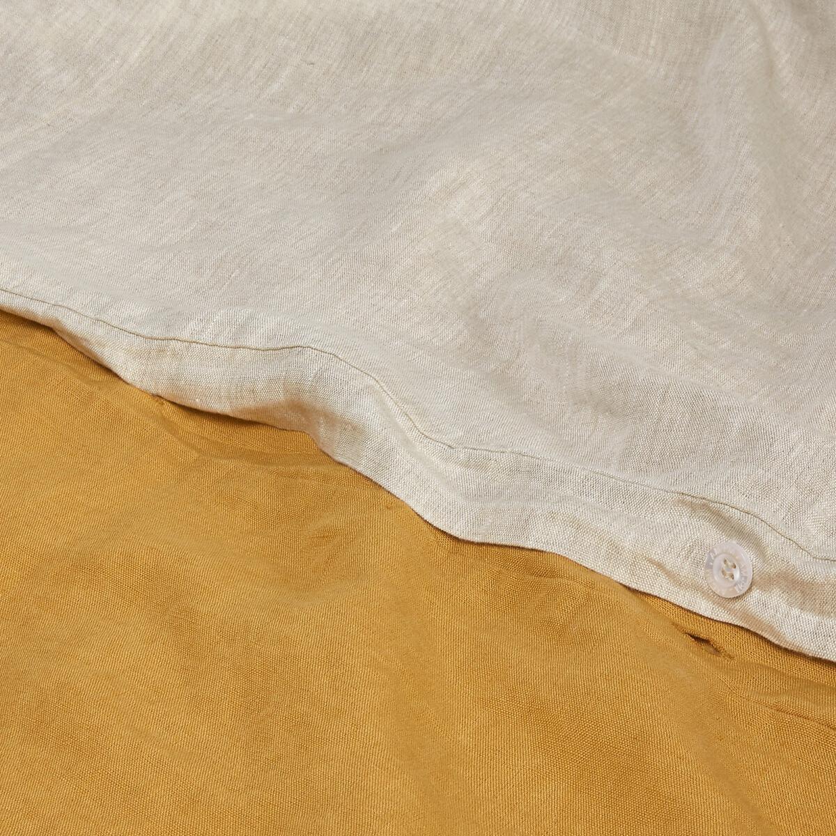 Alhanasia Double Fringe Washed Linen Duvet Cover – image 3