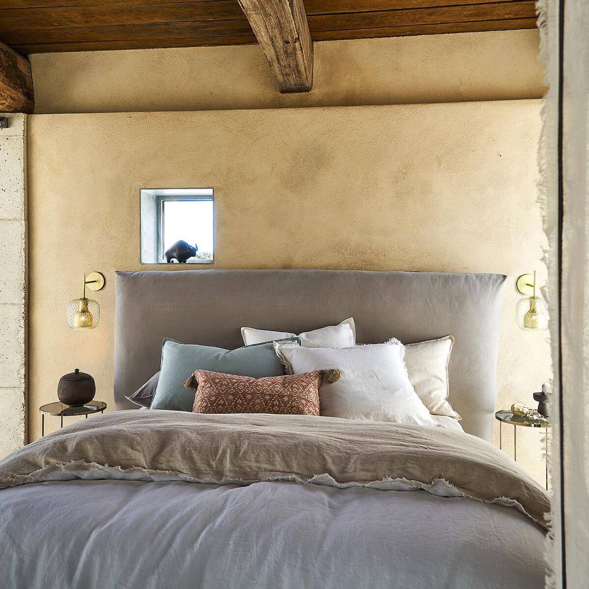 Alhanasia Double Fringe Washed Linen Duvet Cover – image 4