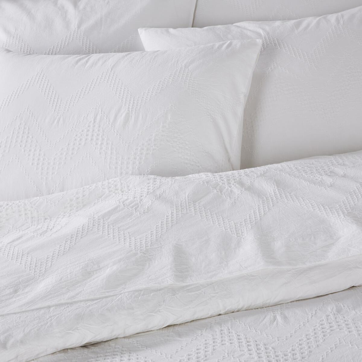 Kaessy Organic Washed Cotton Percale Duvet Cover – image 2
