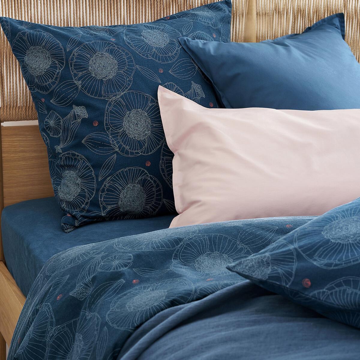 Peonie Washed Cotton Duvet Cover – image 3