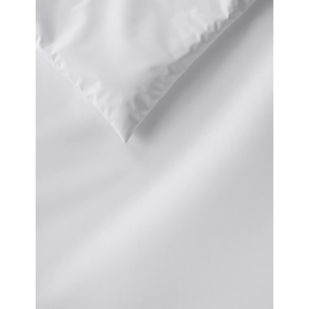 M&S Cotton Mix Non-Iron Duvet Cover - 5FT - White, White,Grey – image 3