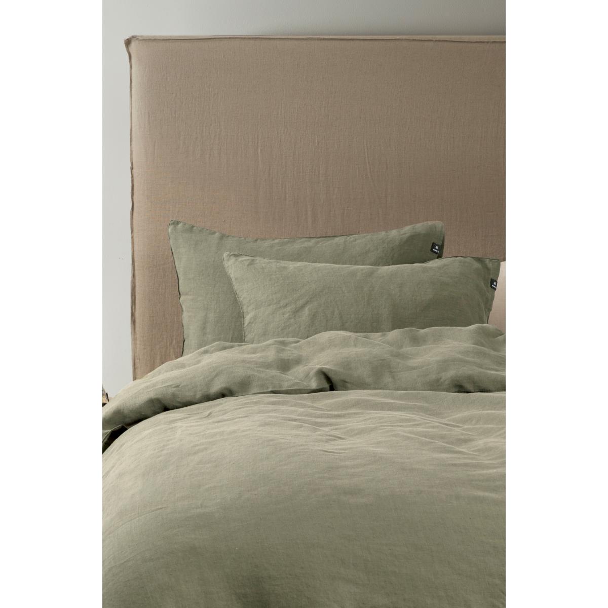 Sunshine duvet cover sage 220x220 cm – image 2