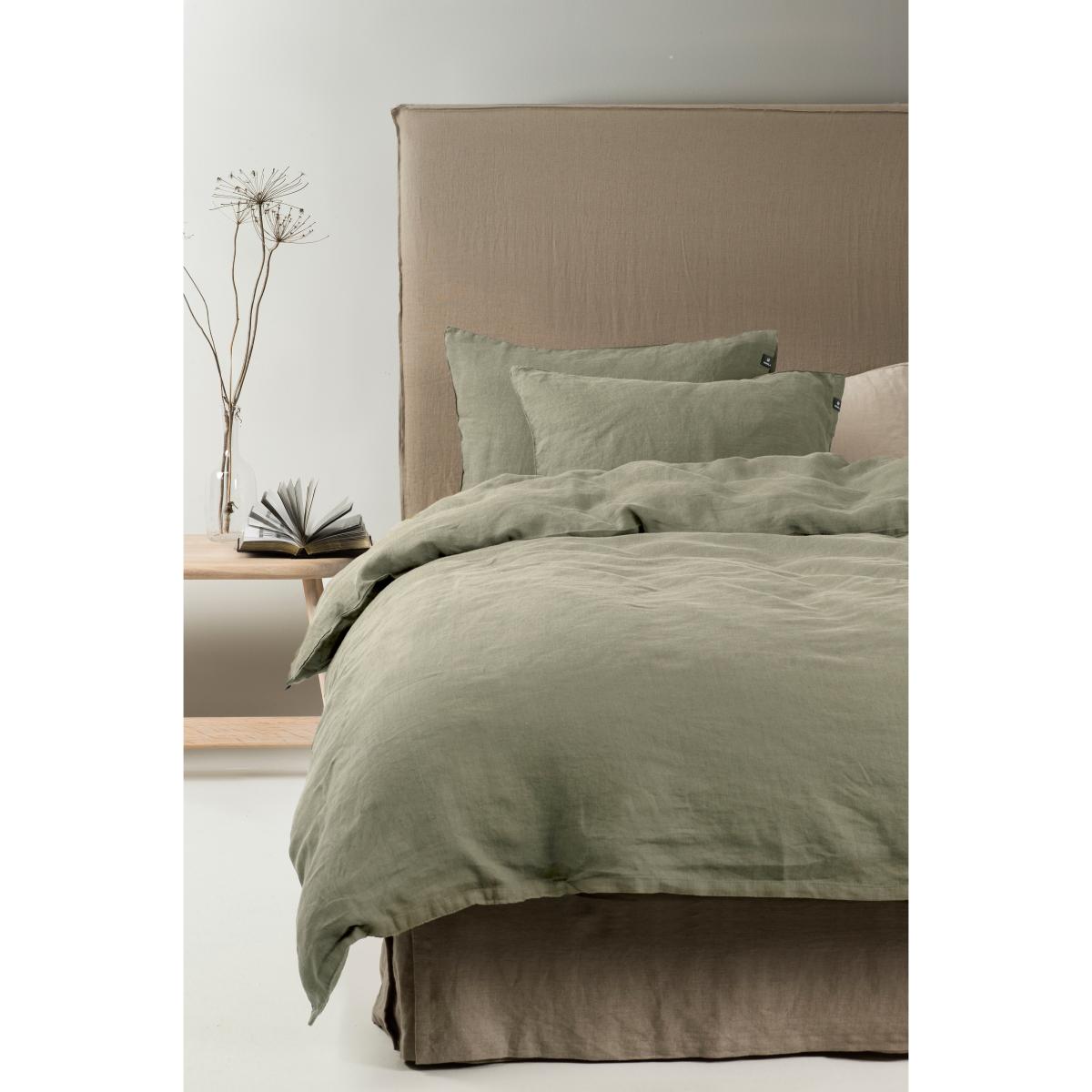 Sunshine duvet cover sage 220x220 cm – image 3